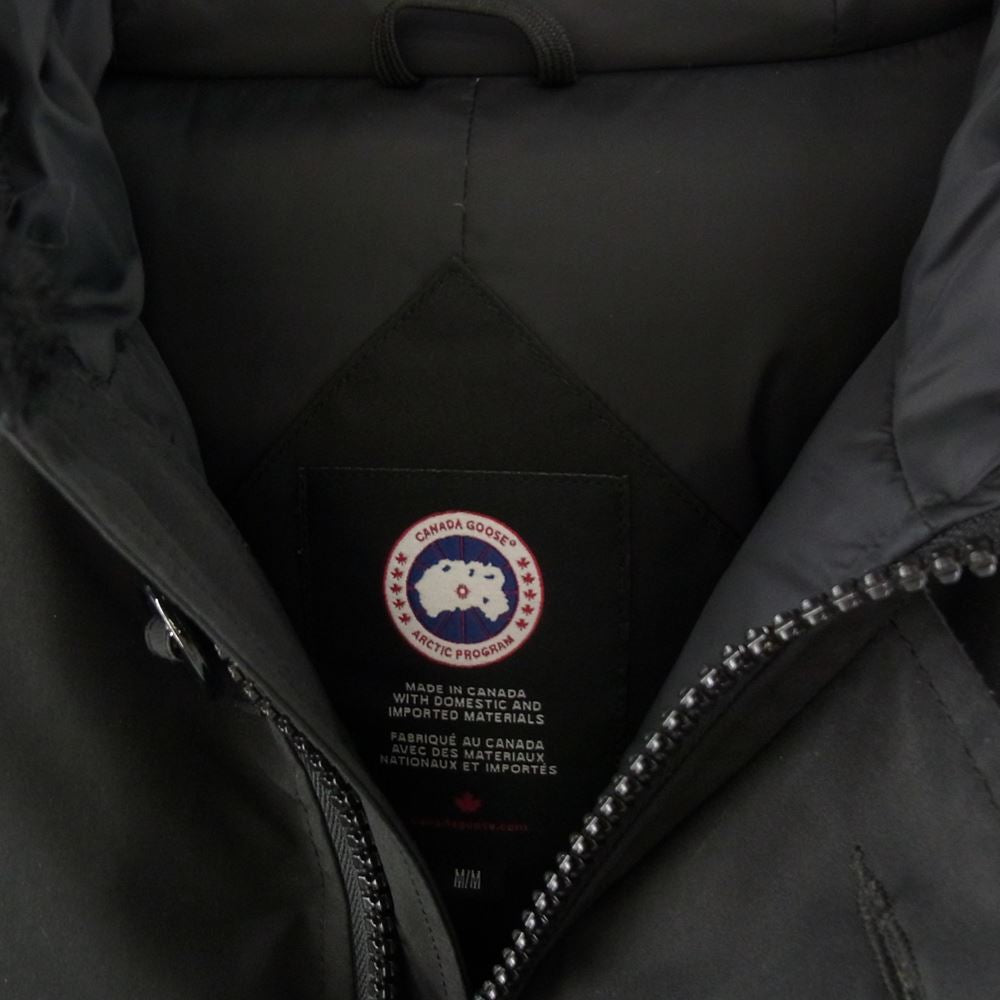 CANADA GOOSE カナダグース 3438JM JASPER PARKA ジャスパー 国内正規品 サザビーリーグ ブラック系 M【中古】
