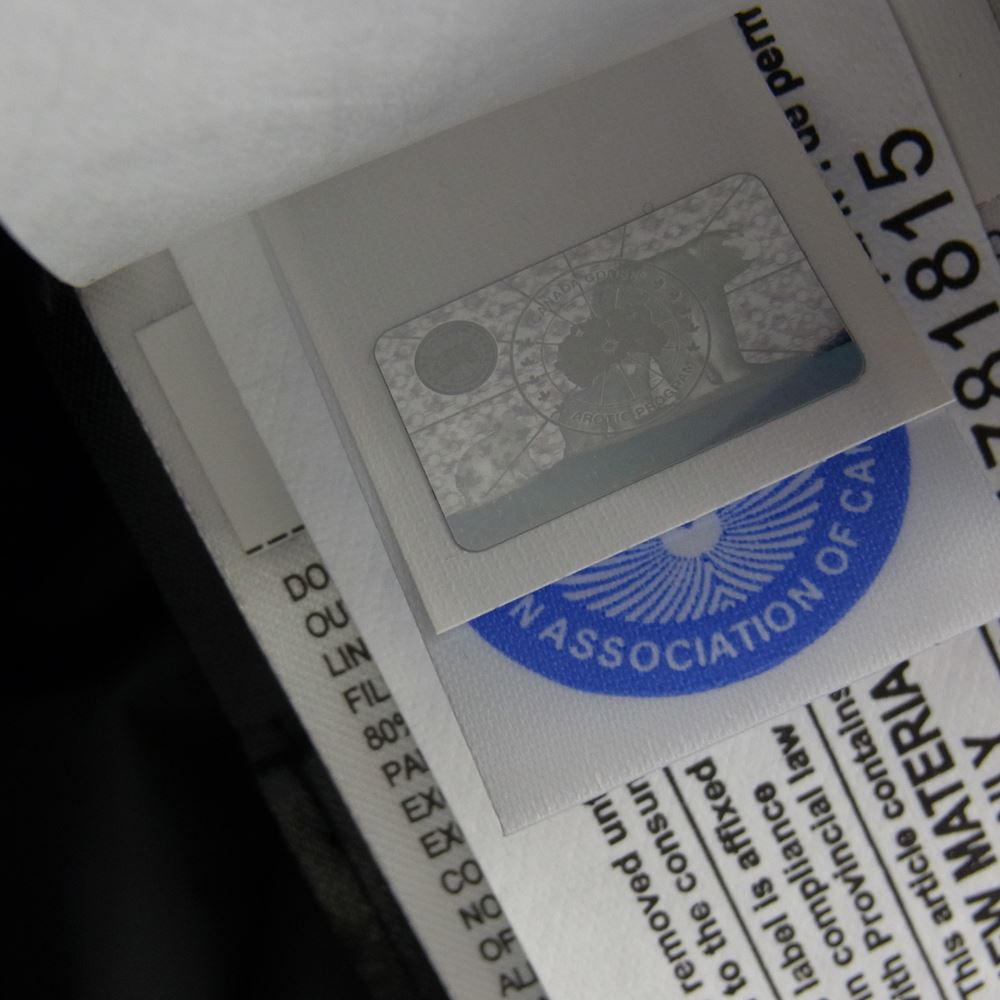 CANADA GOOSE カナダグース 3438JM JASPER PARKA ジャスパー 国内正規品 サザビーリーグ ブラック系 M【中古】