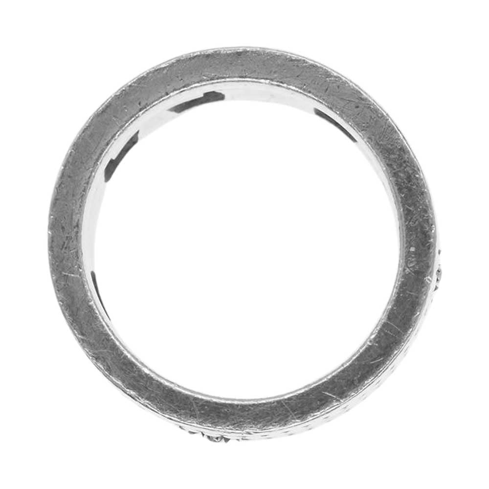 Justin Davis ジャスティンデイビス MEDIEVAL WEDDING BAND メディバル ウェディングバンド リング シルバー系 16号【中古】
