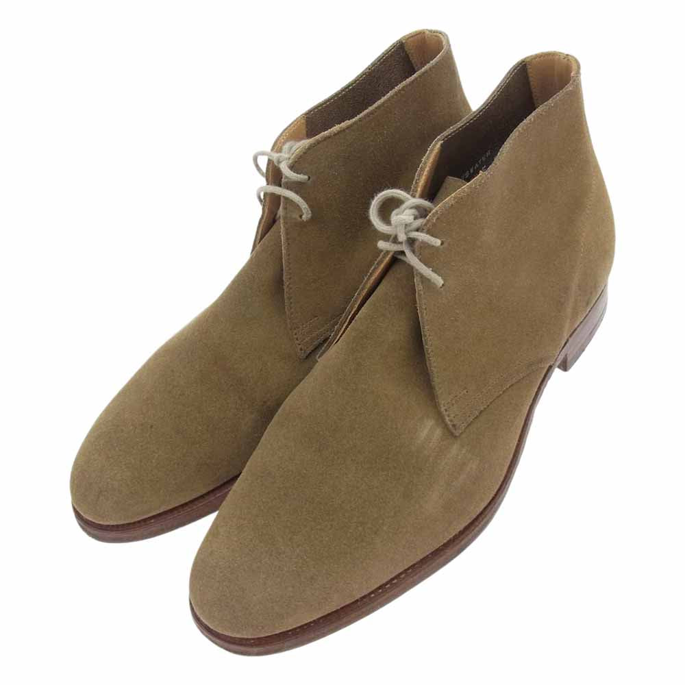 CROCKETT&JONES クロケットアンドジョーンズ BEAMS F別注 BAYSWATER スエード チャッカブーツ UK6【中古】