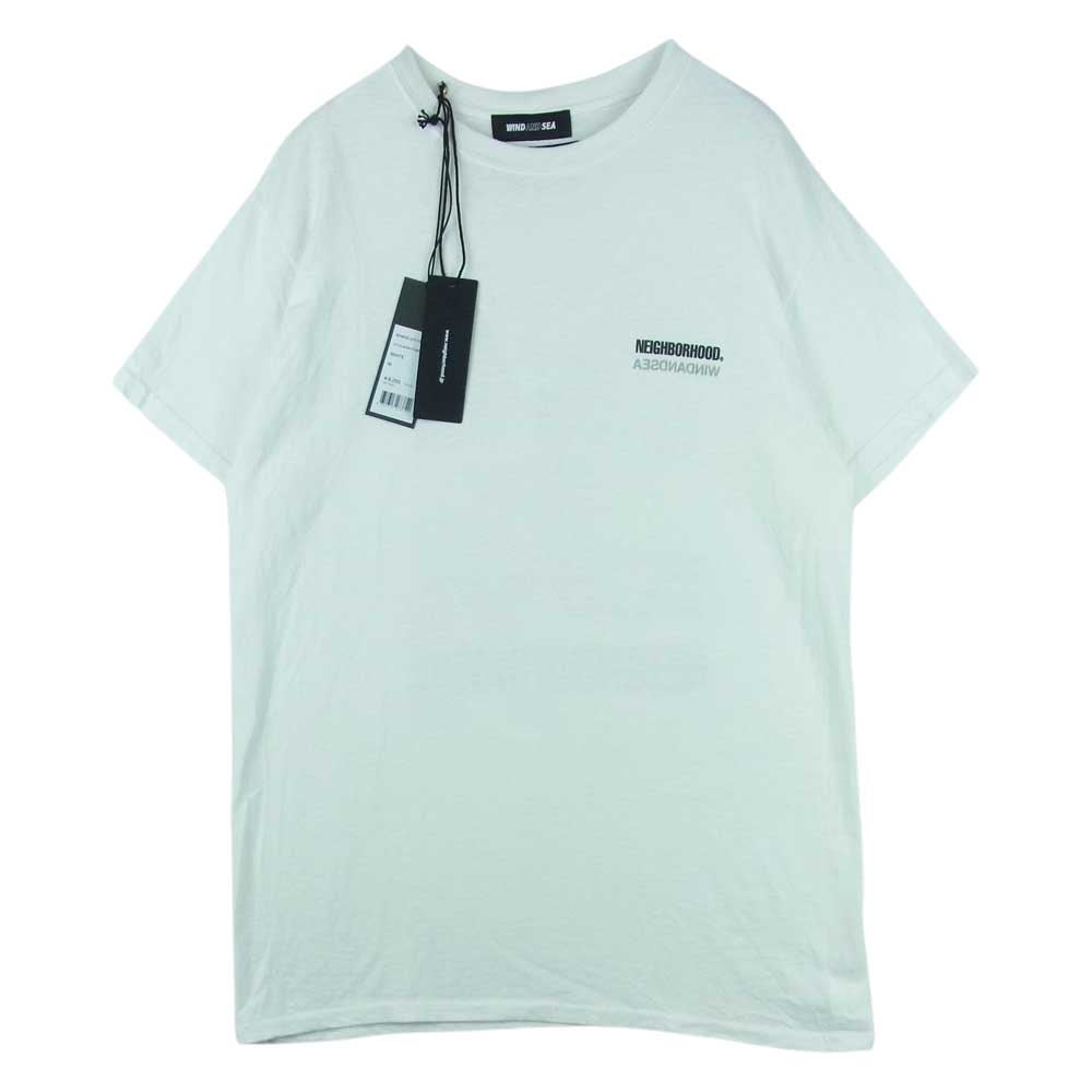 NEIGHBORHOOD ネイバーフッド 211ELWSN-STM02S NHWDS-2/C-TEE SS バックプリント 半袖 Tシャツ ホワイト系 M【中古】