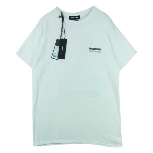 NEIGHBORHOOD ネイバーフッド 211ELWSN-STM02S NHWDS-2/C-TEE SS バックプリント 半袖 Tシャツ ホワイト系 M【中古】