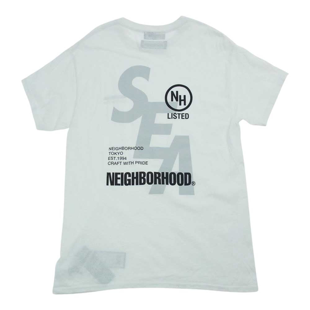 NEIGHBORHOOD ネイバーフッド 211ELWSN-STM02S NHWDS-2/C-TEE SS バックプリント 半袖 Tシャツ ホワイト系 M【中古】