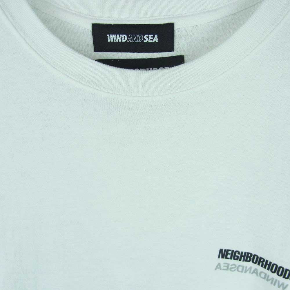NEIGHBORHOOD ネイバーフッド 211ELWSN-STM02S NHWDS-2/C-TEE SS バックプリント 半袖 Tシャツ ホワイト系 M【中古】