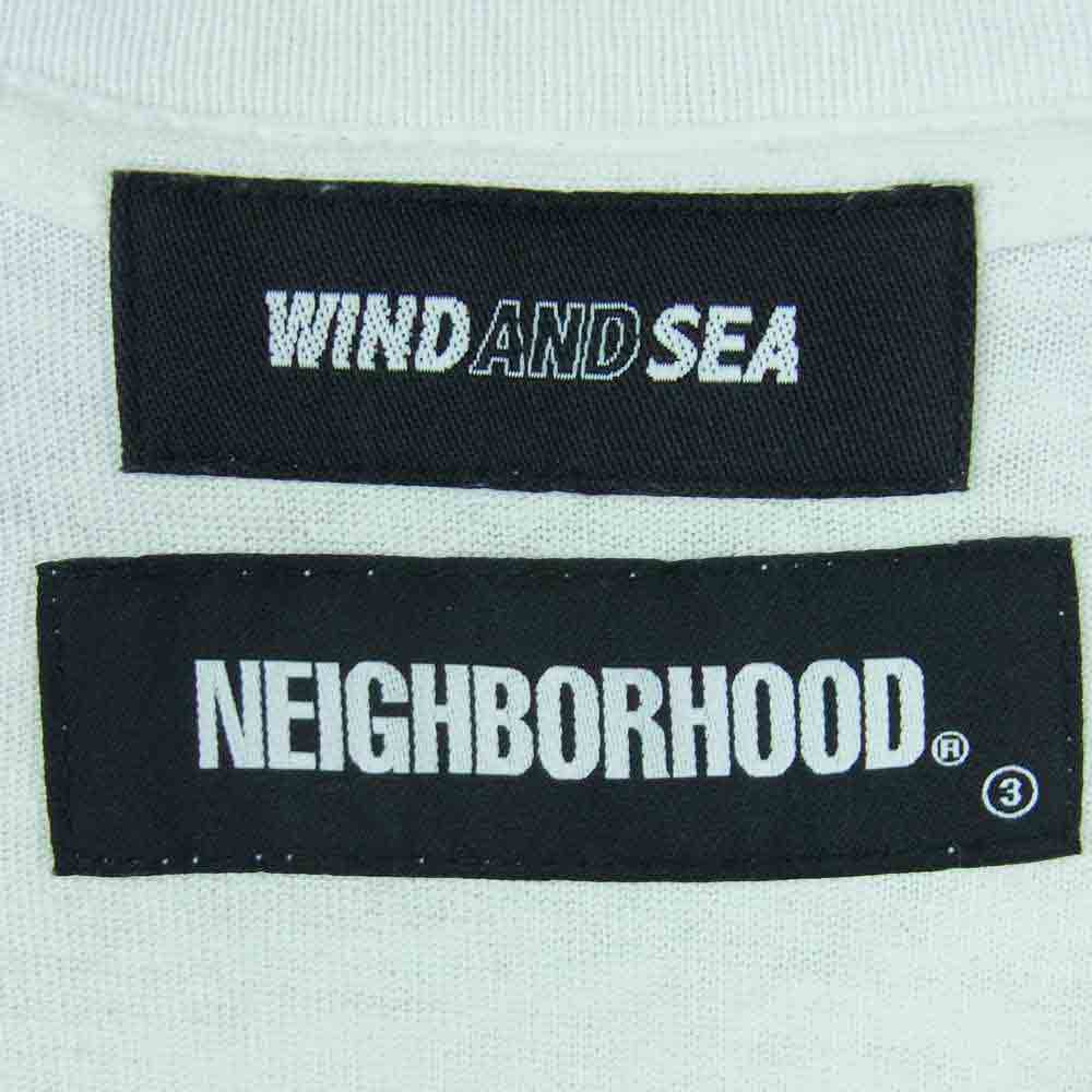 NEIGHBORHOOD ネイバーフッド 211ELWSN-STM02S NHWDS-2/C-TEE SS バックプリント 半袖 Tシャツ ホワイト系 M【中古】