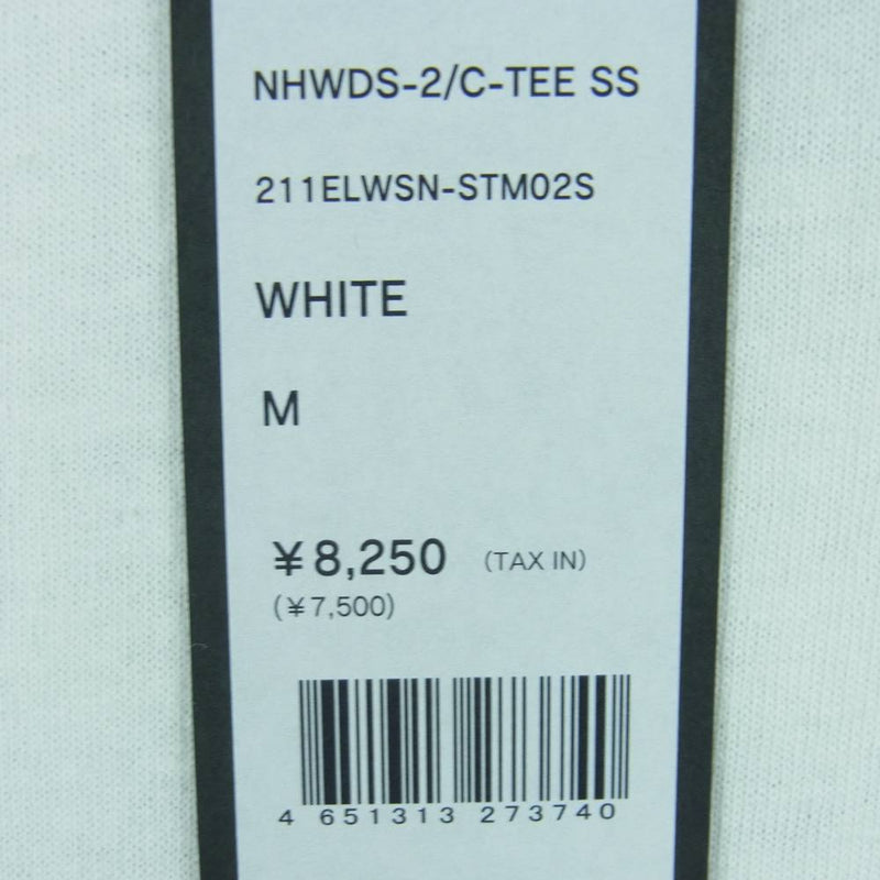 NEIGHBORHOOD ネイバーフッド 211ELWSN-STM02S NHWDS-2/C-TEE SS バックプリント 半袖 Tシャツ ホワイト系 M【中古】