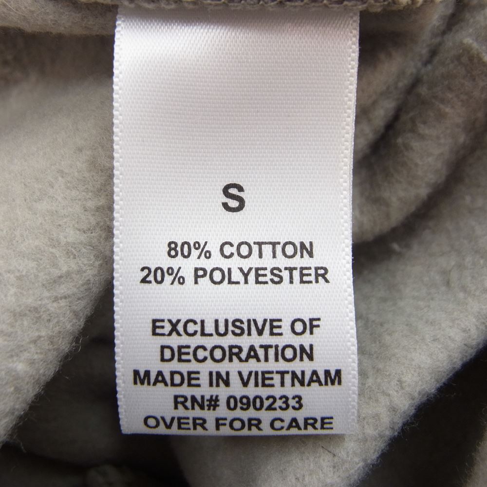 FEAR OF GOD フィアオブゴッド ESSENTIALS エッセンシャルズ ラバー ロゴ プリント スウェット パンツ ベージュ ベージュ系 S【中古】