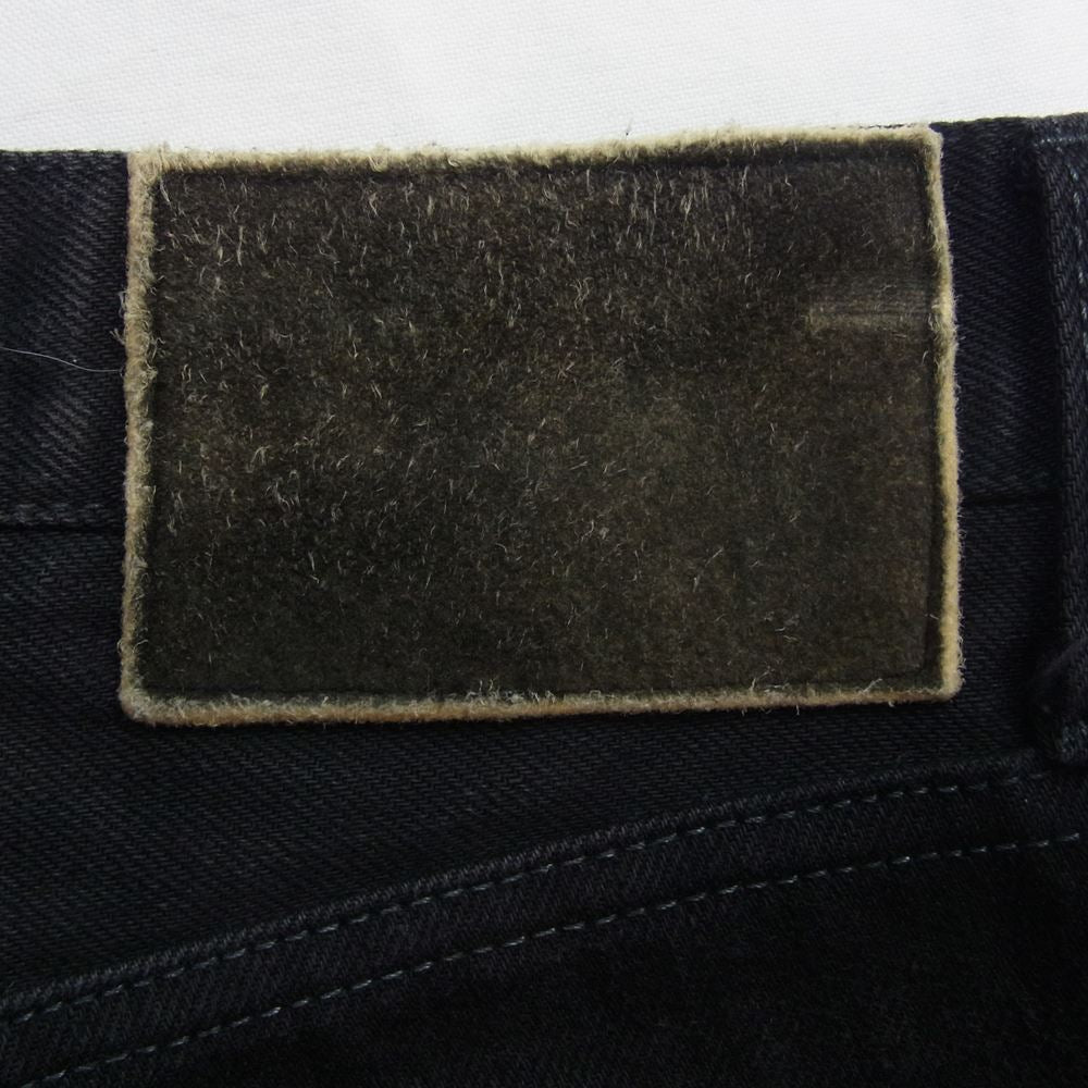 VISVIM ビズビム 0116205005032 16AW SOCIAL SCULPTURE DENIM 03R ソーシャルスカルプチャー デニム パンツ ブラック系 32【中古】