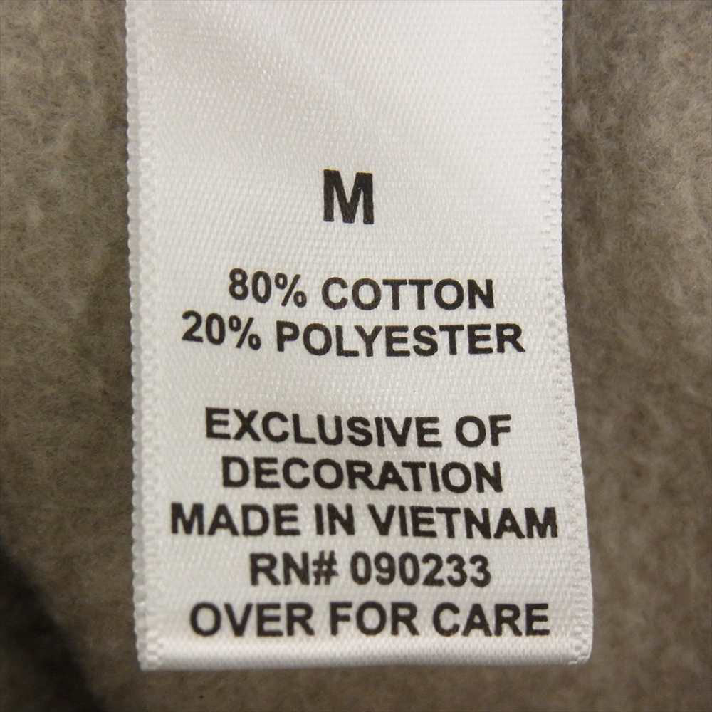 FEAR OF GOD フィアオブゴッド ESSENTIALS エッセンシャルズ ロゴプリント ラグラン プルオーバ― パーカー ベージュ系 M【中古】