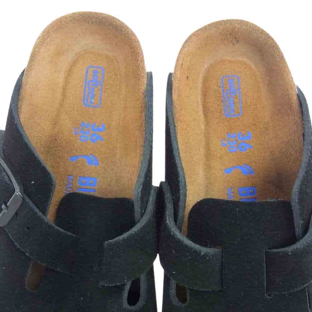 BIRKENSTOCK ビルケンシュトック 660473 Boston ボストン サンダル ブラック系 36【新古品】【未使用】【中古】