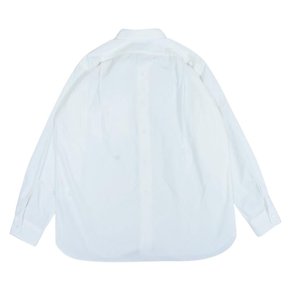 nanamica ナナミカ SUGS007  Regular Collar Wind Shirt レギュラー カラー ウィンド 長袖 シャツ ホワイト系 S【中古】