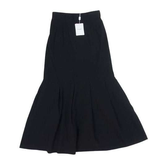 クラネ 13109-6132 TUCK HEM VOLUME SKIRT タック HEM ボリューム スカート ブラック系 1【美品】【中古】