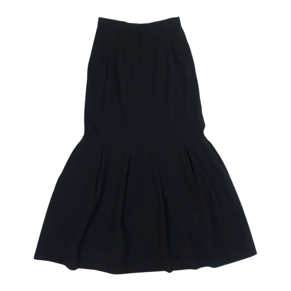 クラネ 13109-6132 TUCK HEM VOLUME SKIRT タック HEM ボリューム スカート ブラック系 1【美品】【中古】