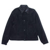 COMOLI コモリ 18SS M01-01003 TYPE-1st シープスキン スエード レザー ジャケット ブラック系【中古】