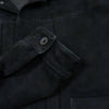 COMOLI コモリ 18SS M01-01003 TYPE-1st シープスキン スエード レザー ジャケット ブラック系【中古】