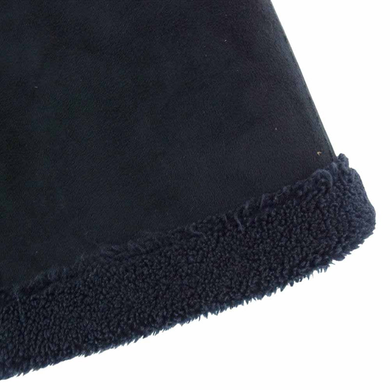 TOCCA トッカ ボア コート ダークネイビー系 160【中古