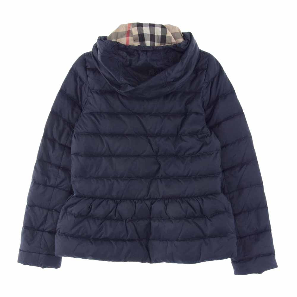 BURBERRY バーバリー ダウンジャケット ネイビー系 12Y 152cm【中古】