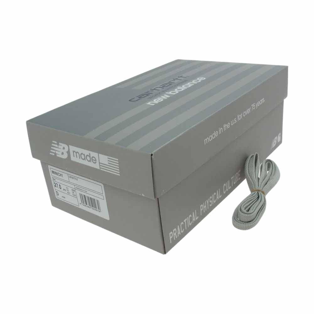 NEW BALANCE ニューバランス carhartt カーハート M990CH1 マルチカラー系 27【新古品】【未使用】【中古】