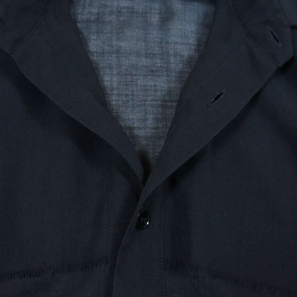 SAINT LAURENT サンローラン 467309 シースルー ノースリーブ シャツ ブラック系【中古】
