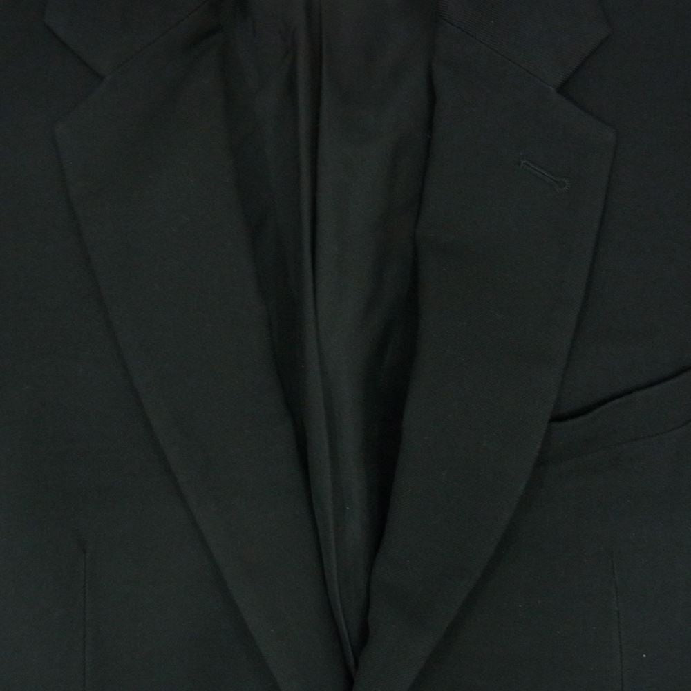 SAINT LAURENT サンローラン 20SS 510213 2B ノッチドラペル テーラード ジャケット ブラック系 46【中古】