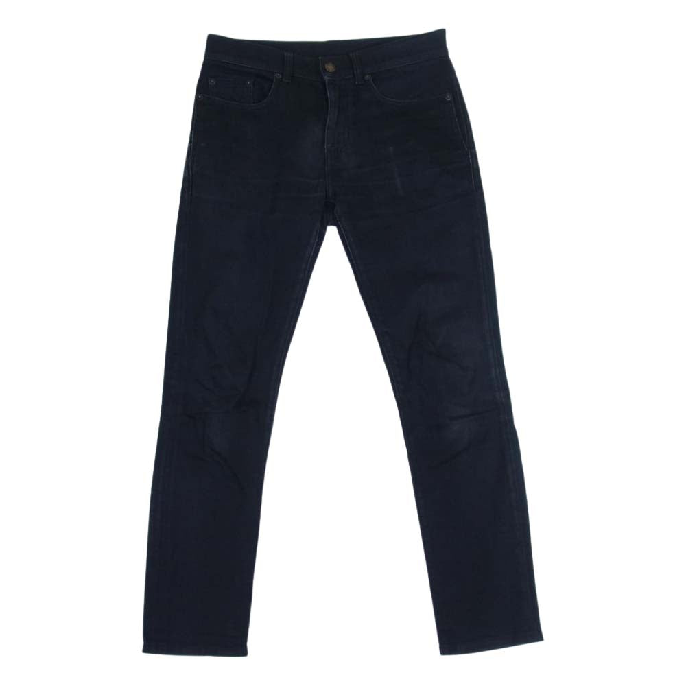 SAINT LAURENT サンローラン 638498 D02 M/SK-LW ブラック スキニー デニム パンツ ブラック系 29【中古】
