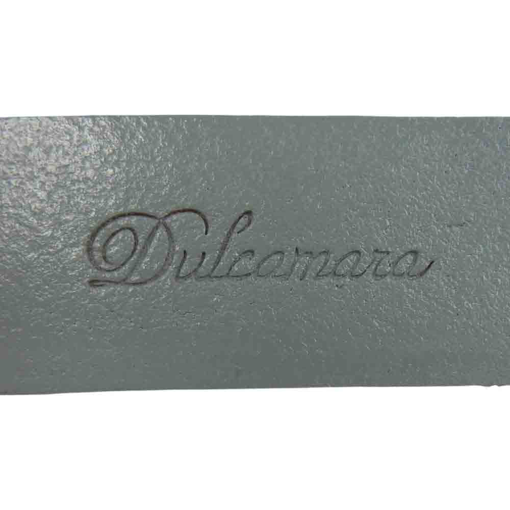 ドゥルカマラ レザー ベルト グレー系【美品】【中古】
