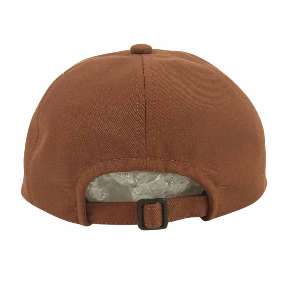 ドゥルカマラ 20SS D120-G109-P よそいき CAP-P サマー ウール ベースボール キャップ 帽子 ブラウン系 Red Brown F【新古品】【未使用】【中古】