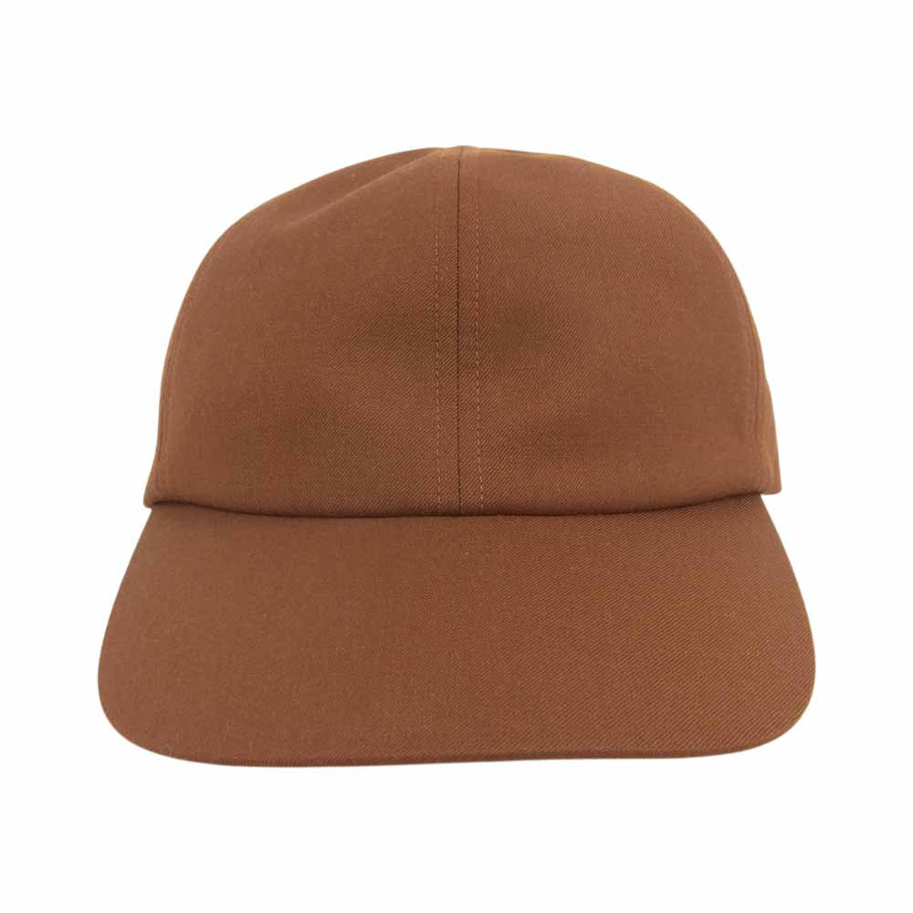 ドゥルカマラ 20SS D120-G109-P よそいき CAP-P サマー ウール ベースボール キャップ 帽子 ブラウン系 Red Brown F【新古品】【未使用】【中古】