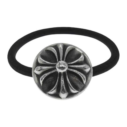 CHROME HEARTS クロムハーツ（原本無） クロスボール ヘアゴム コンチョ シルバー系【中古】