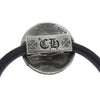 CHROME HEARTS クロムハーツ（原本無） クロスボール ヘアゴム コンチョ シルバー系【中古】