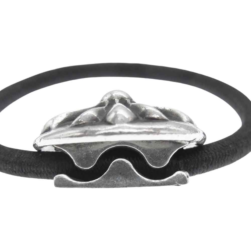 CHROME HEARTS クロムハーツ（原本無） クロスボール ヘアゴム コンチョ シルバー系【中古】