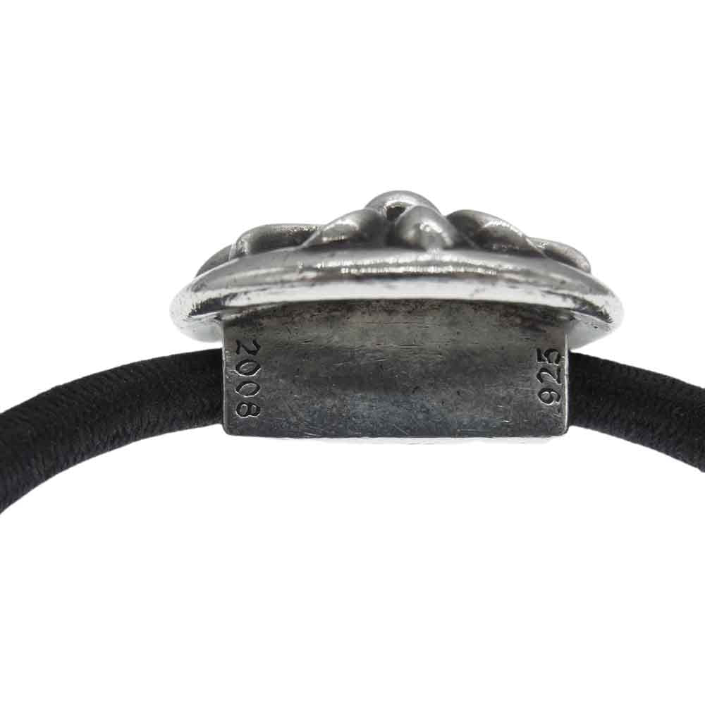 CHROME HEARTS クロムハーツ（原本無） クロスボール ヘアゴム コンチョ シルバー系【中古】