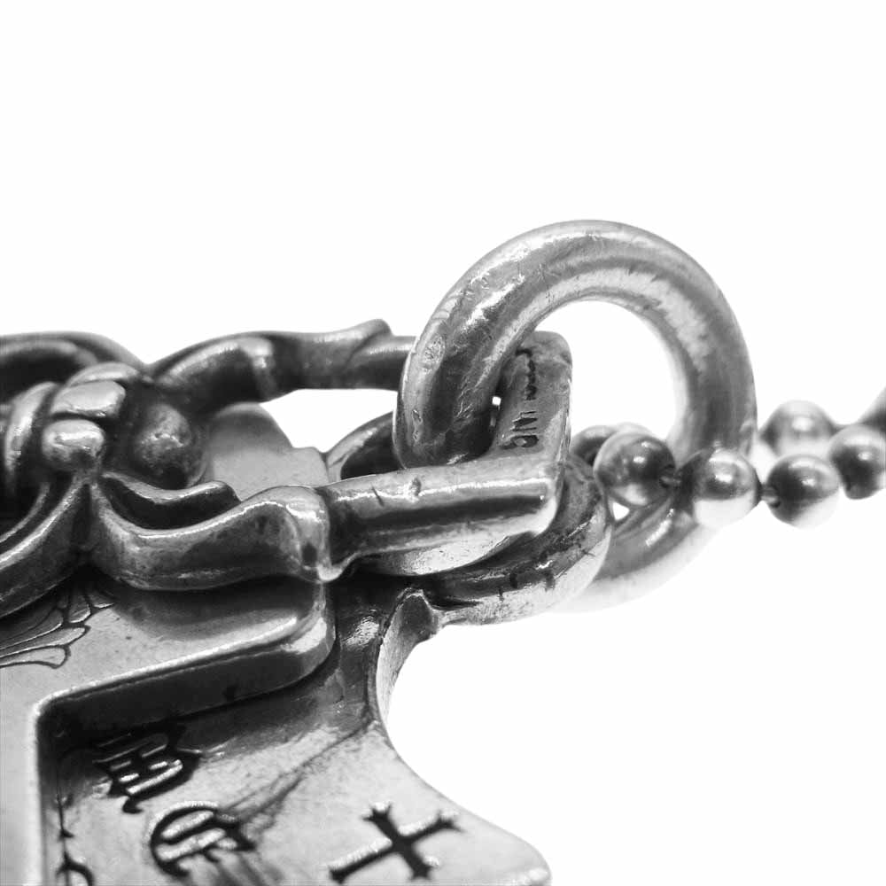CHROME HEARTS クロムハーツ（原本無） 3 Trinkets Pendant スリー トリンケッツ ペンダント シルバー系【中古】