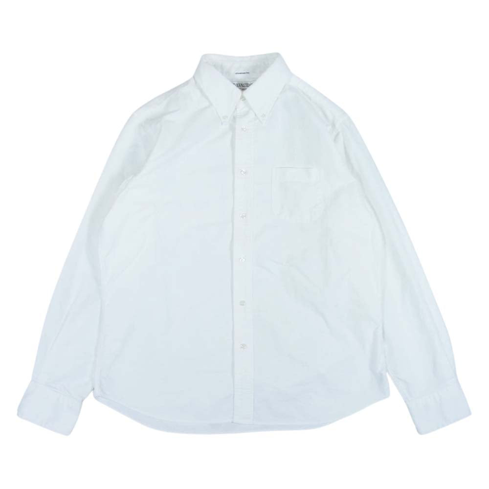 INDIVIDUALIZED SHIRTS インディビジュアライズドシャツ レガッタ ボタンダウン 長袖 シャツ ホワイト系 34【中古】