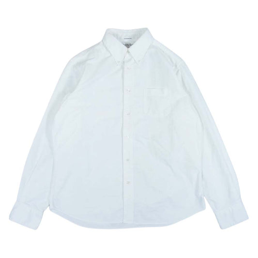 INDIVIDUALIZED SHIRTS インディビジュアライズドシャツ レガッタ ボタンダウン 長袖 シャツ ホワイト系 34【中古】
