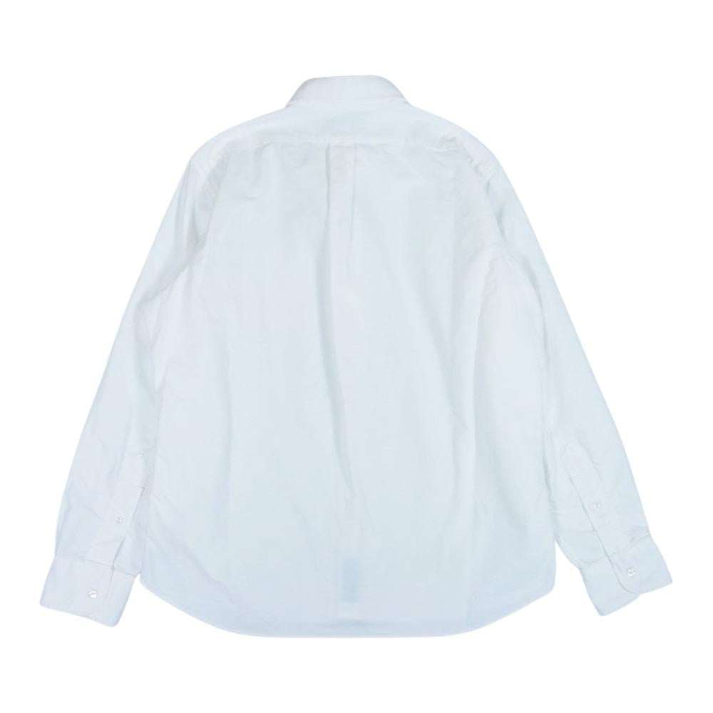 INDIVIDUALIZED SHIRTS インディビジュアライズドシャツ レガッタ ボタンダウン 長袖 シャツ ホワイト系 34【中古】