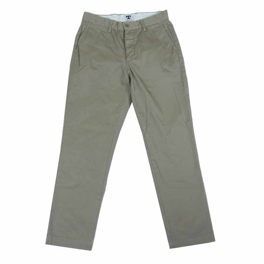 テラソン USA製 CARLISLE TWILL STRAIGHT カーライル ツイル チノ パンツ カーキ系 30【中古】