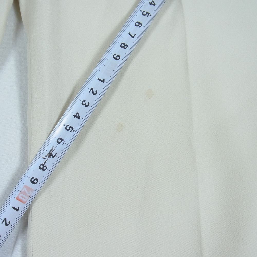 GUCCI グッチ 578230 ZKR01 国内正規品 Contrast Trim Bootcut Trousers コントラスト トリム ブーツカット サイドライン トラウザーズ パンツ ベージュ系 40【中古】