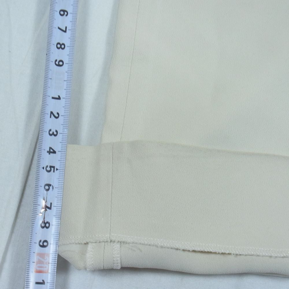 GUCCI グッチ 578230 ZKR01 国内正規品 Contrast Trim Bootcut Trousers コントラスト トリム ブーツカット サイドライン トラウザーズ パンツ ベージュ系 40【中古】