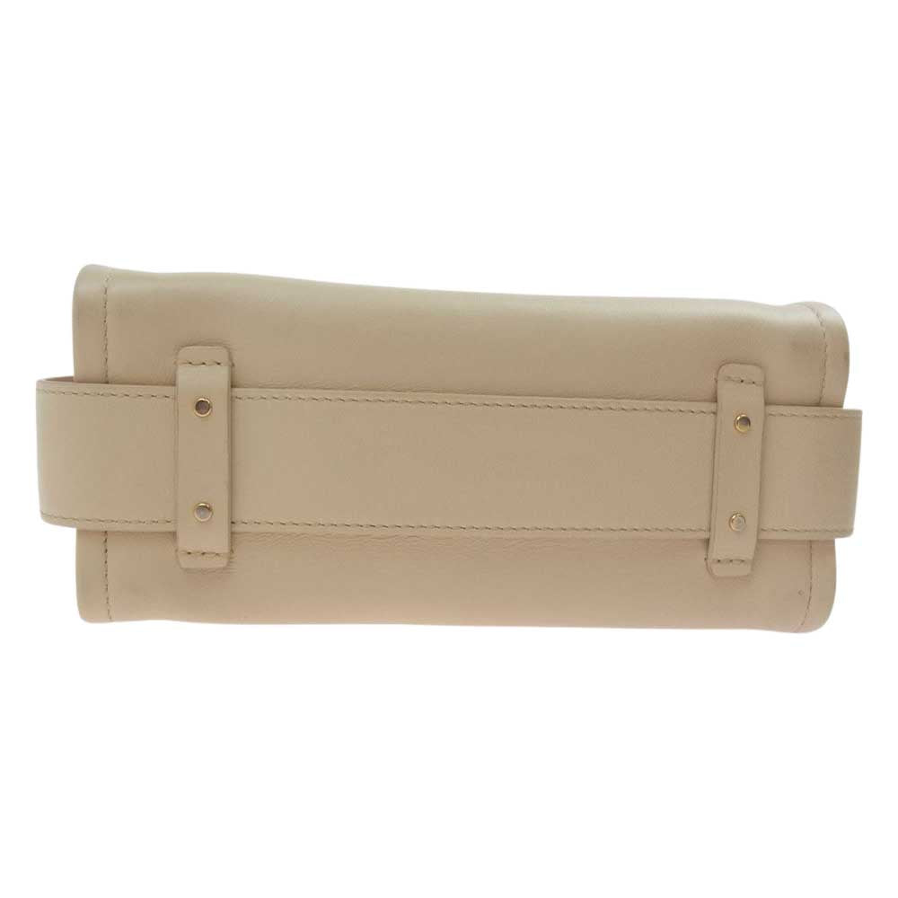 Chloe クロエ MINI TESS DAYBAG ミニ テス 2way ショルダー デイバッグ ベージュ系【中古】
