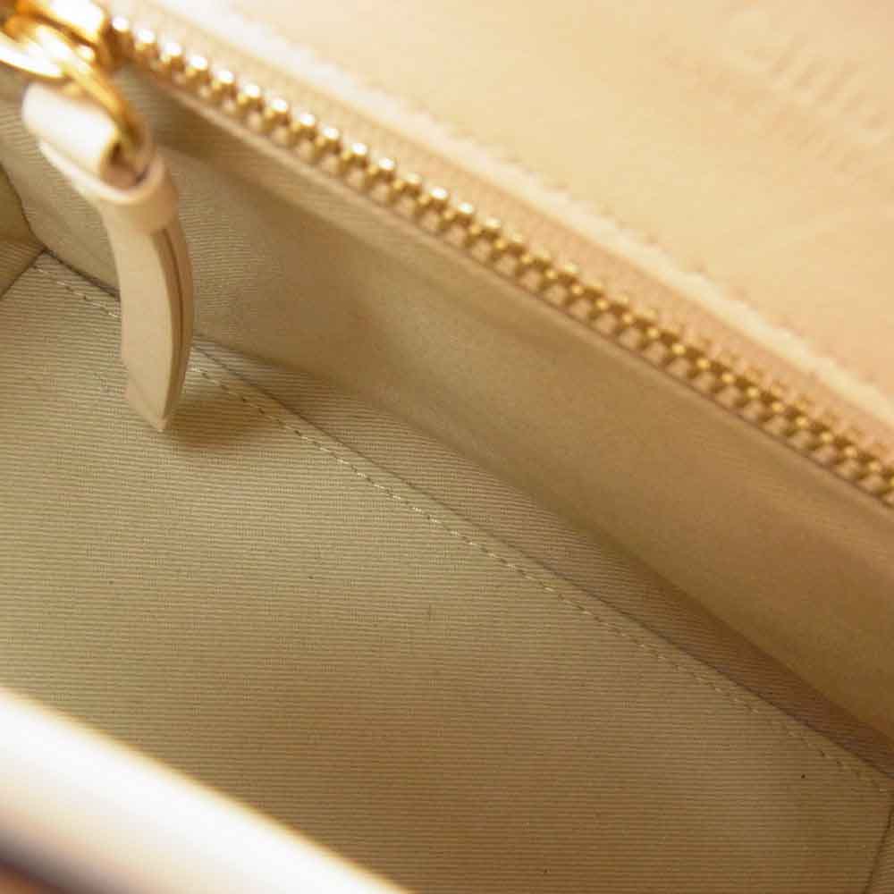 Chloe クロエ MINI TESS DAYBAG ミニ テス 2way ショルダー デイバッグ ベージュ系【中古】