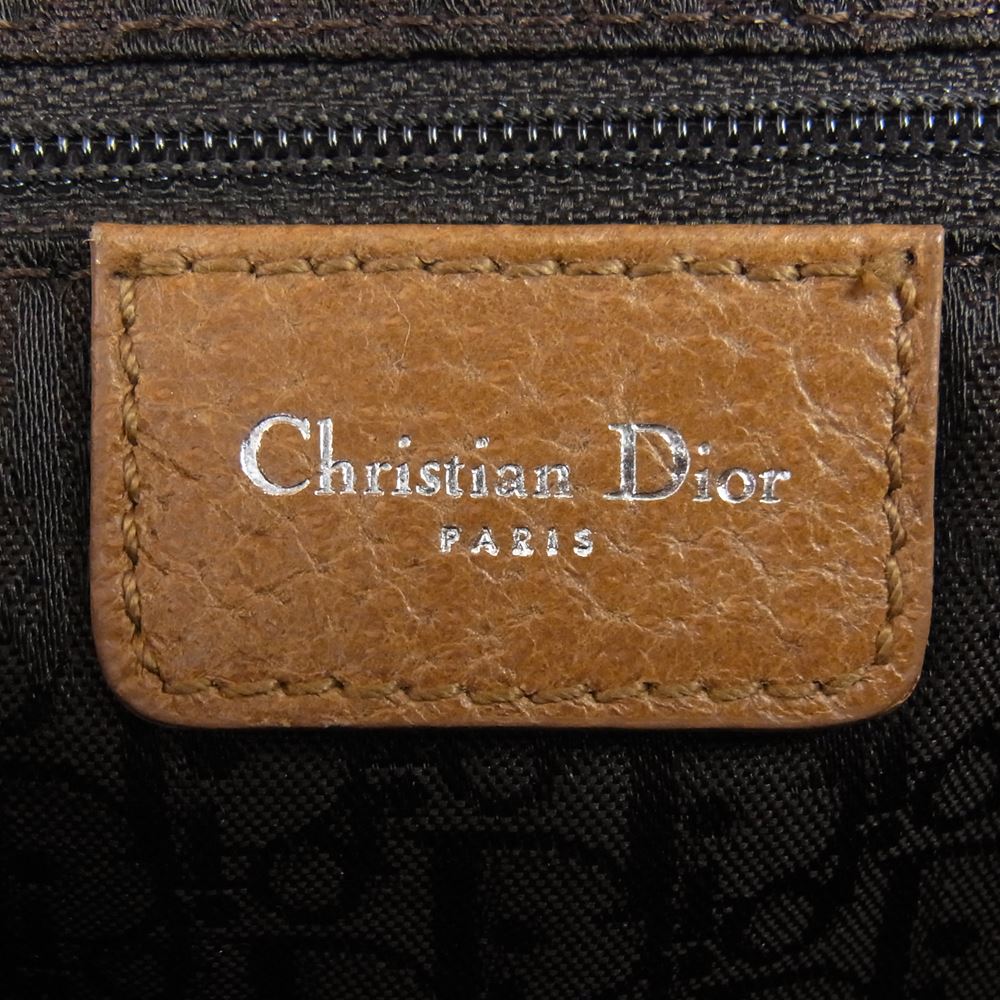 Dior ディオール 06-RU-1015 トロッター サドル バッグ 花柄 フラワー マルチカラー系【中古】