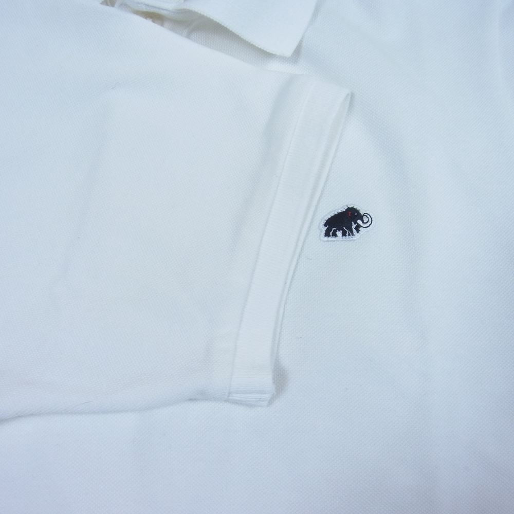 Mammut マムート MATRIX Polo Shirt マトリックス ポロ シャツ ホワイト系 L【中古】
