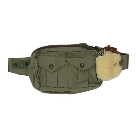FILSON フィルソン USA製 COMPACT FISHING WAIST PACK コンパクト フィッシング ウエスト パック カーキ系【中古】