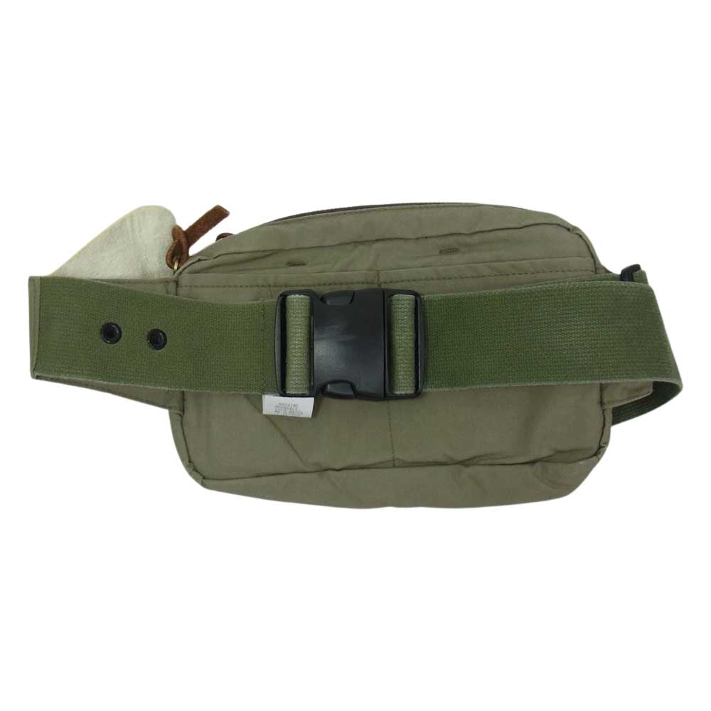 FILSON フィルソン USA製 COMPACT FISHING WAIST PACK コンパクト フィッシング ウエスト パック カーキ系【中古】
