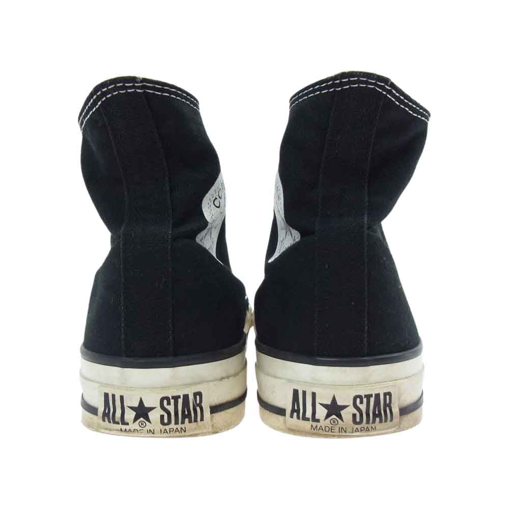 CONVERSE コンバース × WACKO MARIA ワコマリア Made In Japan ALL STAR HI WM オールスター ハイカット スニーカー ブラック系 US7.5【中古】