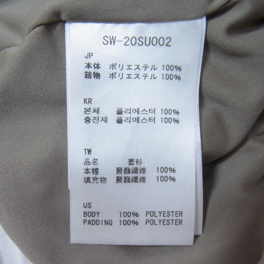 snowpeak スノーピーク SW-20SU002 Flexible Insulated Pullover フレキシブル インサレーション プルオーバー カーキグレー系 M【中古】