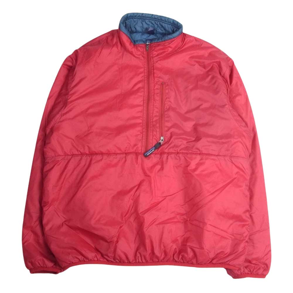 patagonia パタゴニア 99AW 84003 99年 USA製 Puffball Sweater パフボール セーター ダウン アノラック プルオーバー ジャケット レッド系 L【中古】