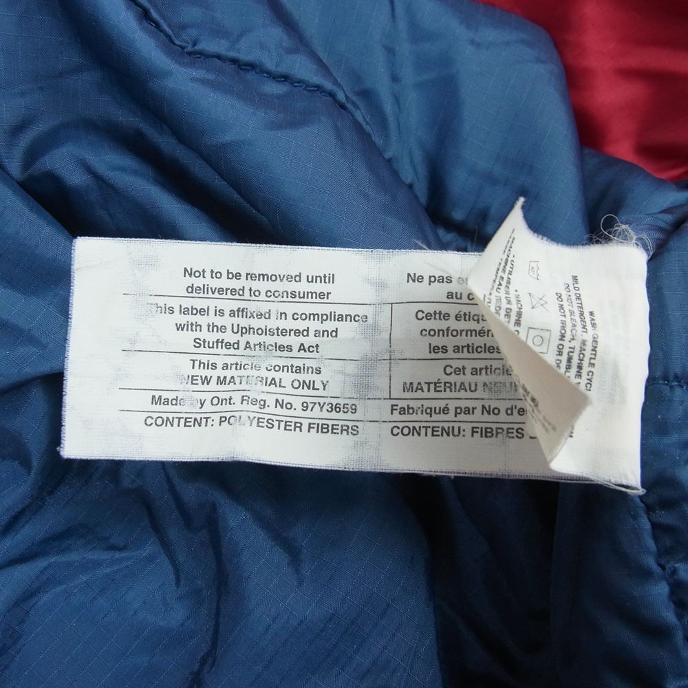 patagonia パタゴニア 99AW 84003 99年 USA製 Puffball Sweater パフボール セーター ダウン アノラック プルオーバー ジャケット レッド系 L【中古】