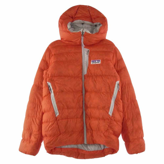 patagonia パタゴニア 13AW 84645 世界1000着限定 13年製 ENCAPSIL DOWN BELAY PARKA エンカプシル ダウン ビレイ パーカ ダウンジャケット オレンジ系 XS【美品】【中古】